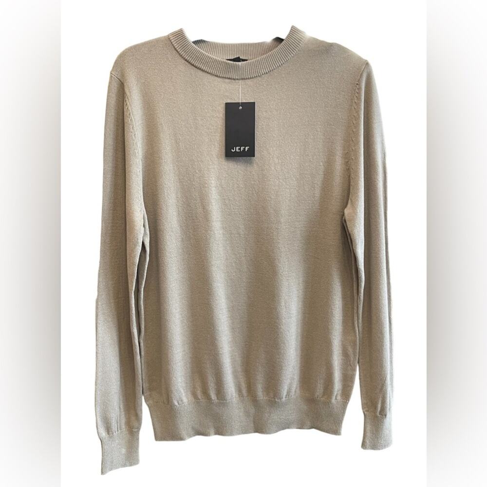 New ~ JEFF ( NORDSTROM) ~ Crew Neck Pullover Sweatshirt Medium